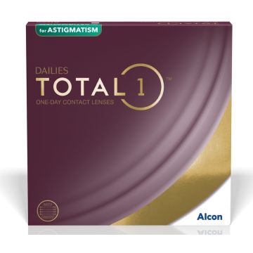 DAILIES TOTAL1® for Astigmatism 90er Pack (erweiterte Werte)